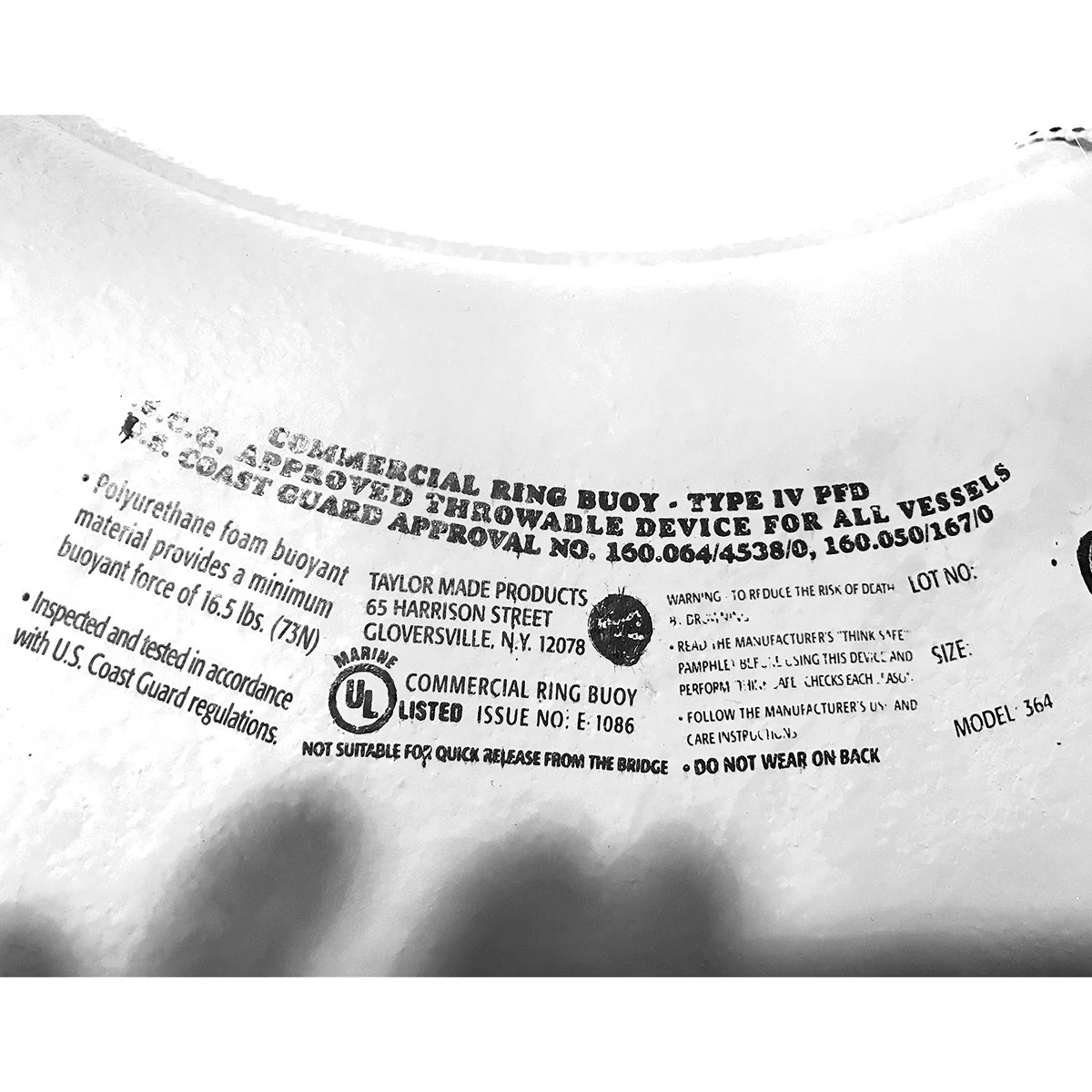 24" USCG Ring Buoy - Image 5