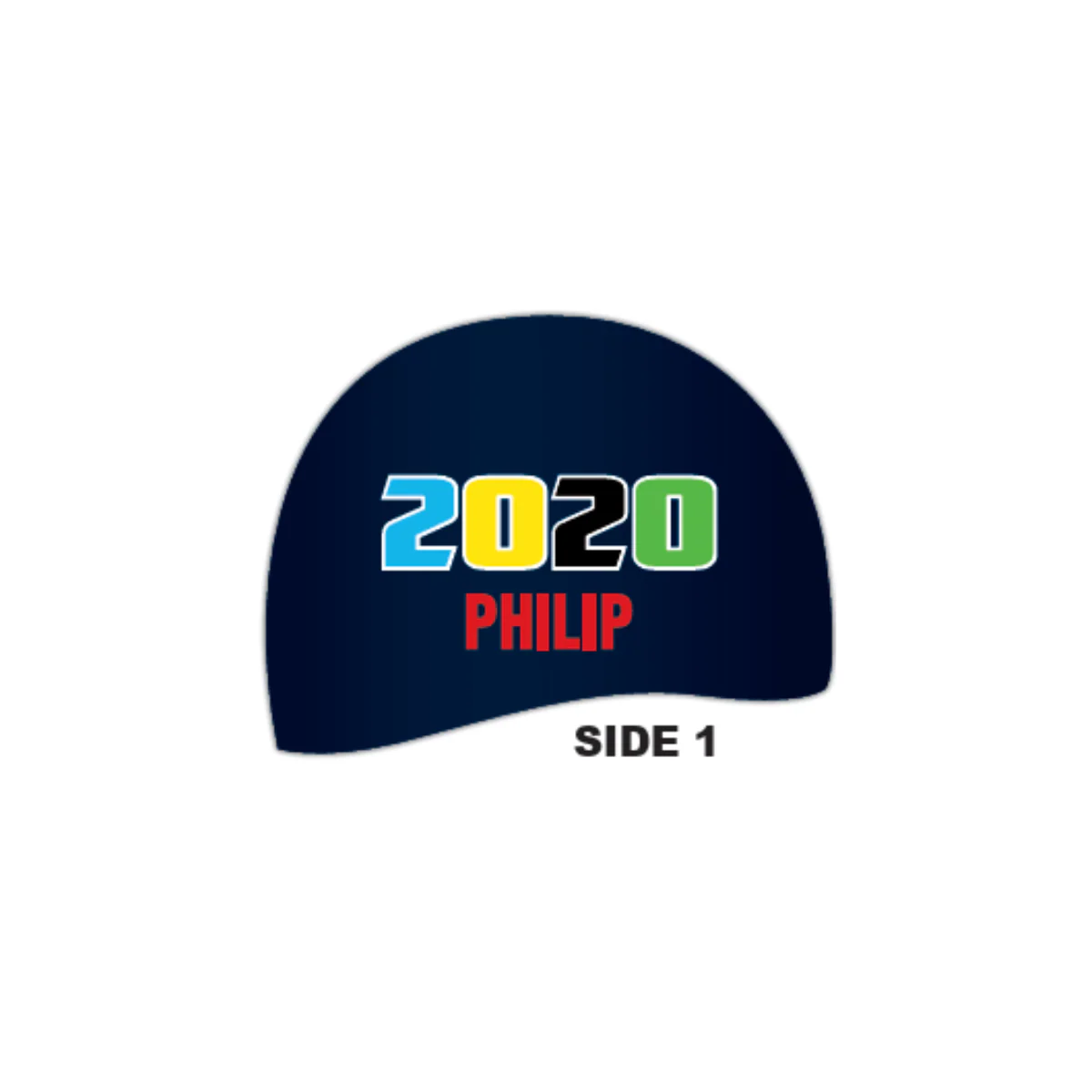 Custom Printed Dome Cap - Image 3