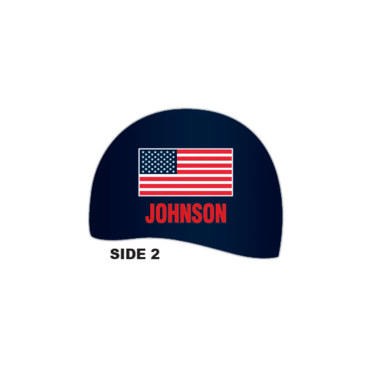 Custom Printed Dome Cap - Image 4