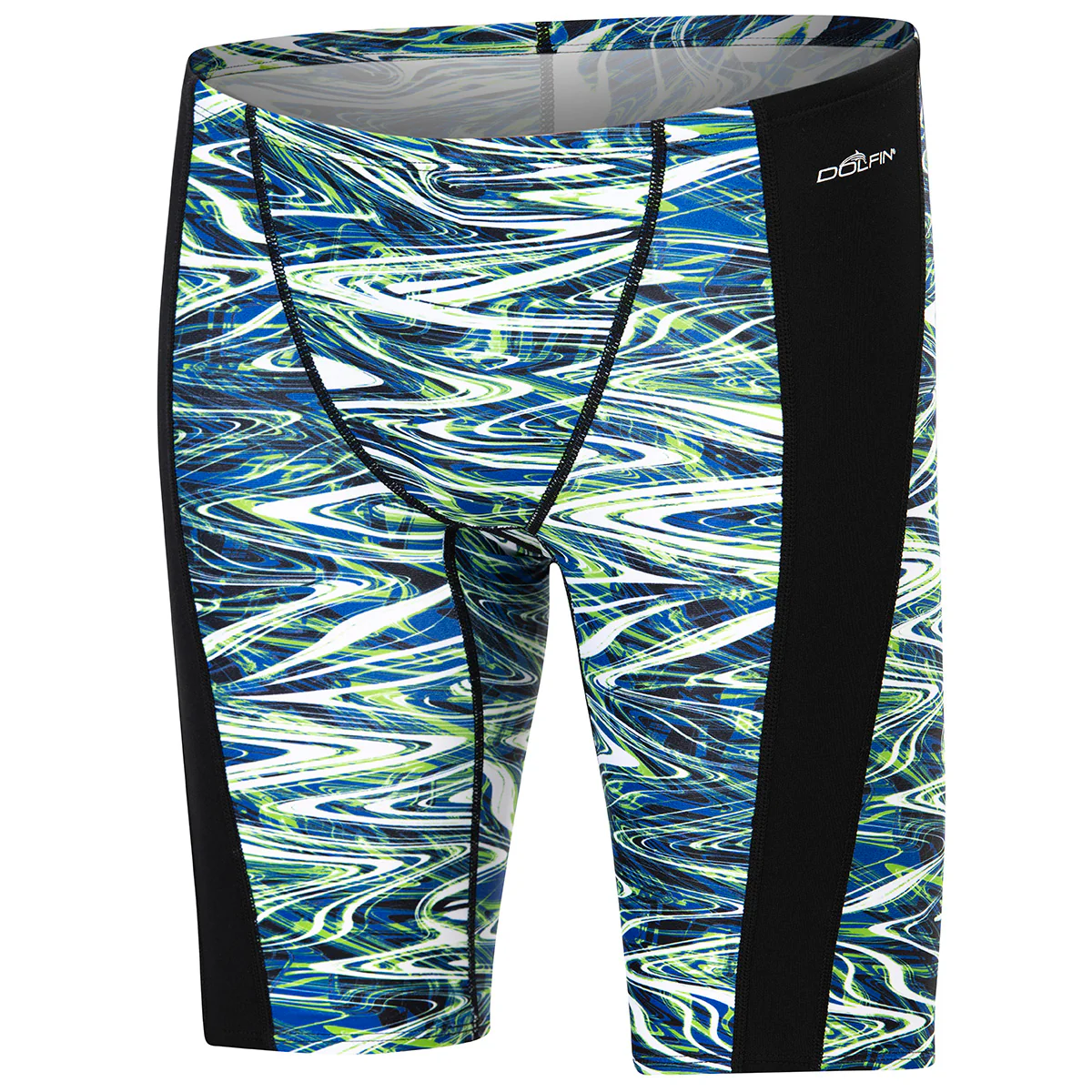 Dolfin Reliance Jet Stream Print Spliced Jammer - Image 4