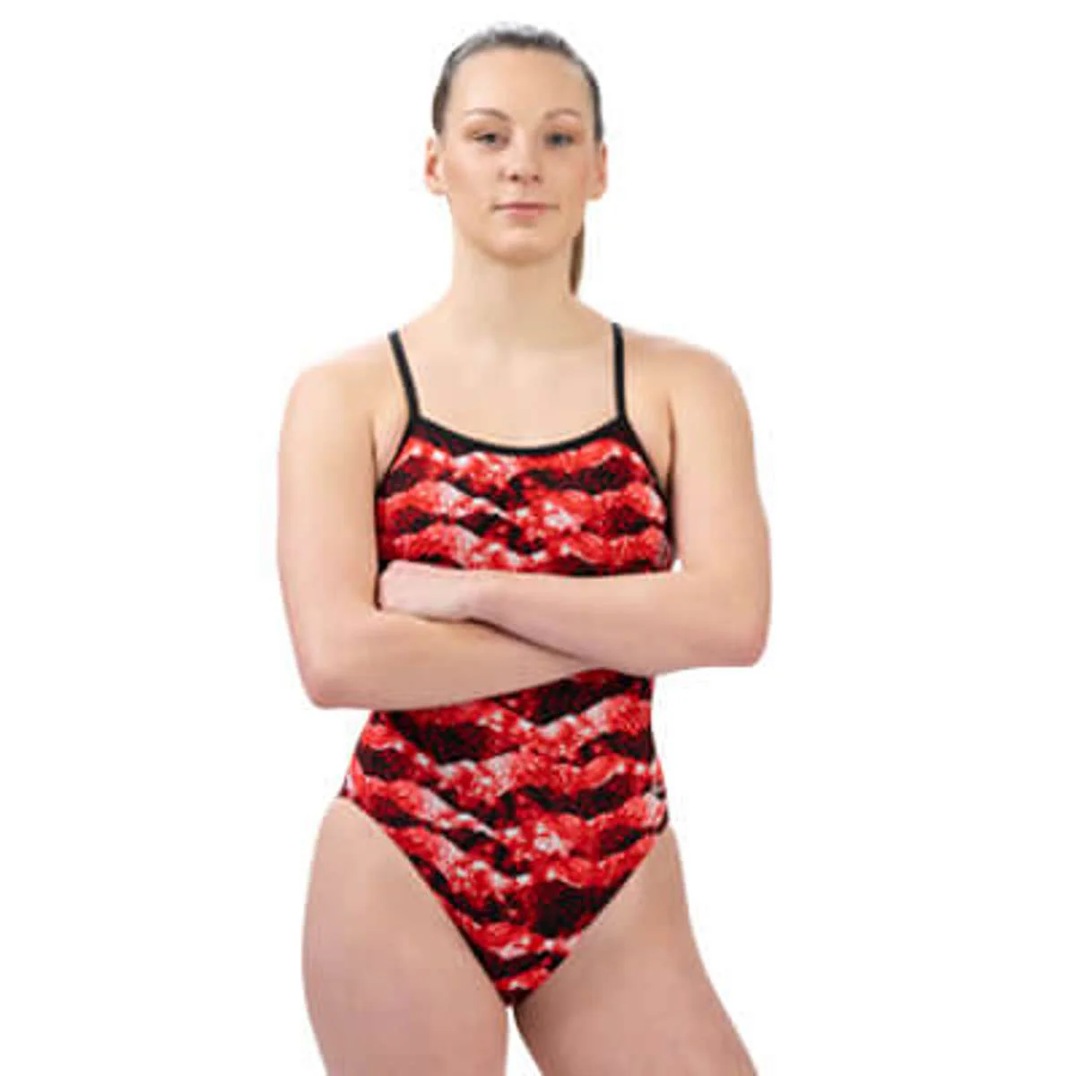 Dolfin Summit Print V-Back - Image 11