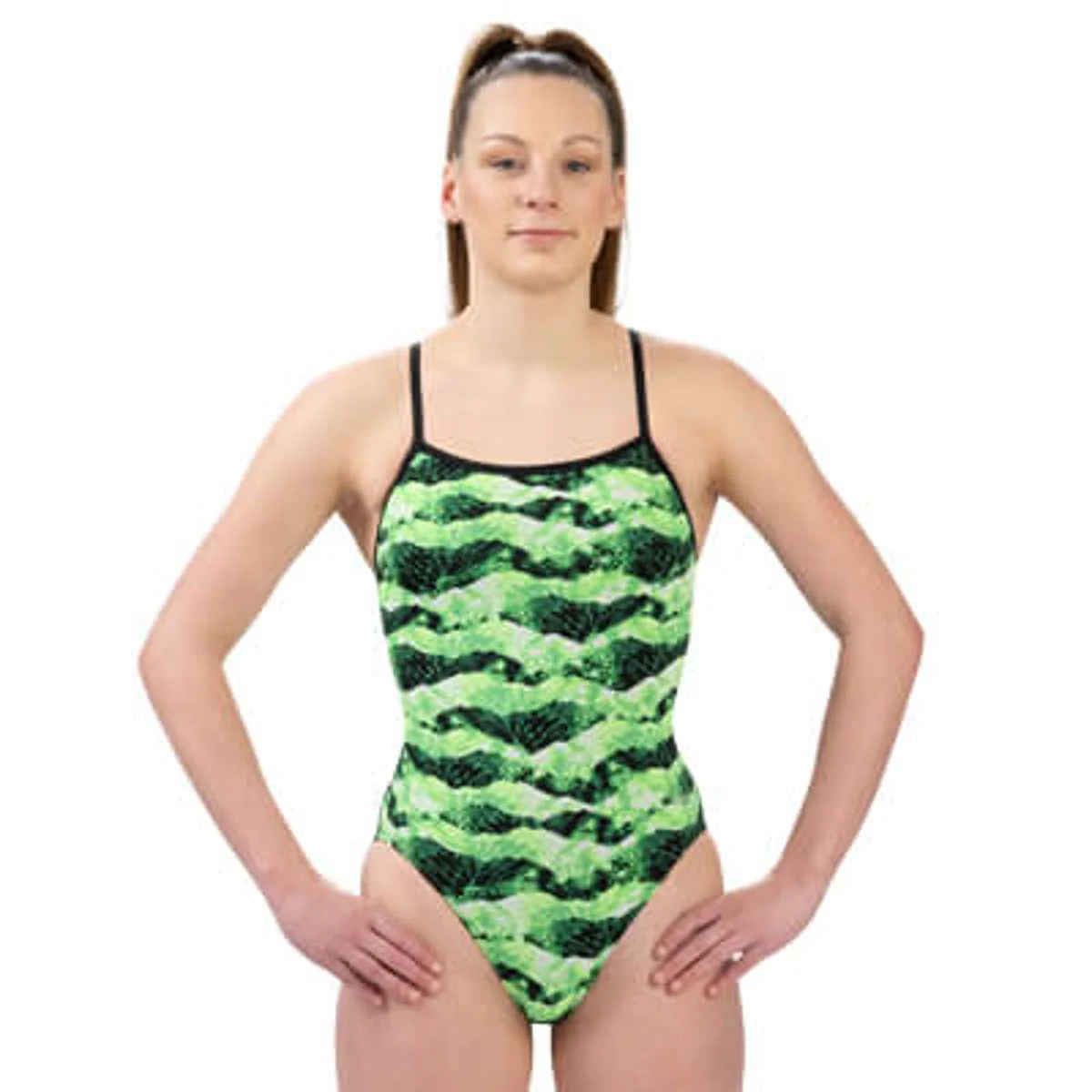 Dolfin Summit Print V-Back - Image 5