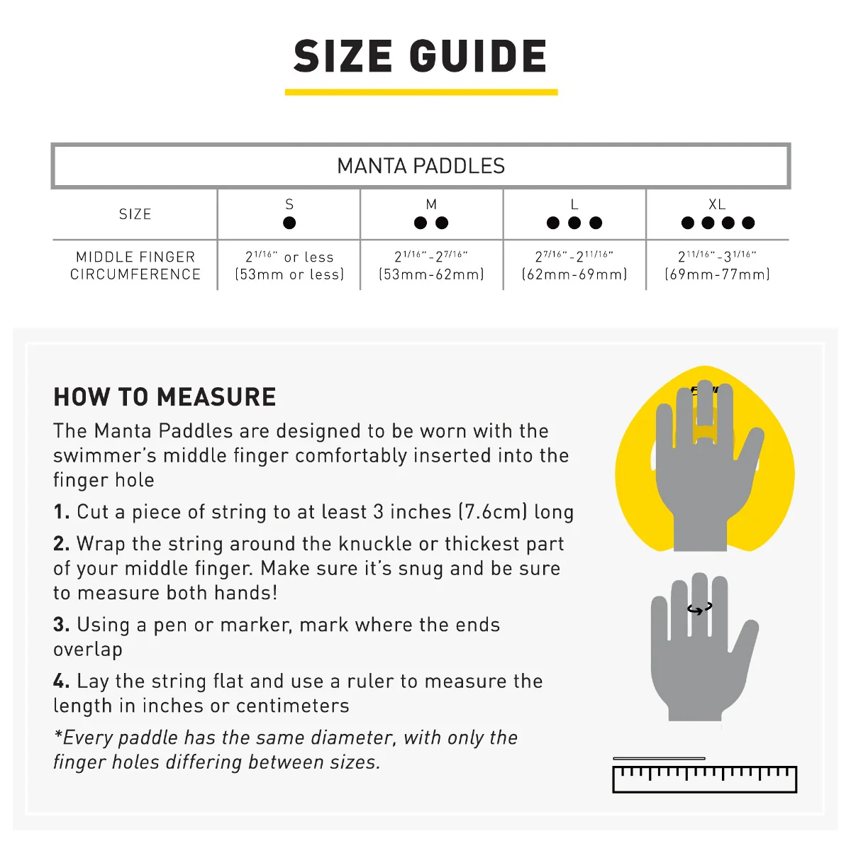 Finis Manta Paddle - Image 4