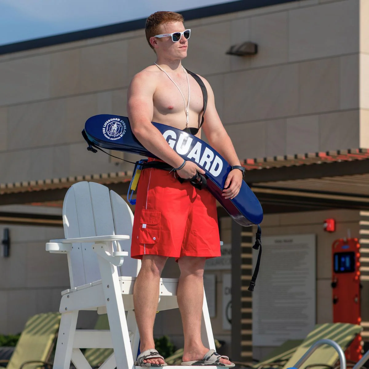 RISE Solid Male Flex Board Short - Image 17