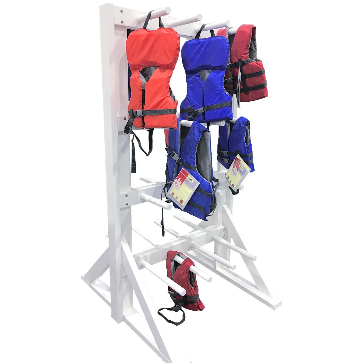 Life Jacket Rack - 32 Capacity - Image 4