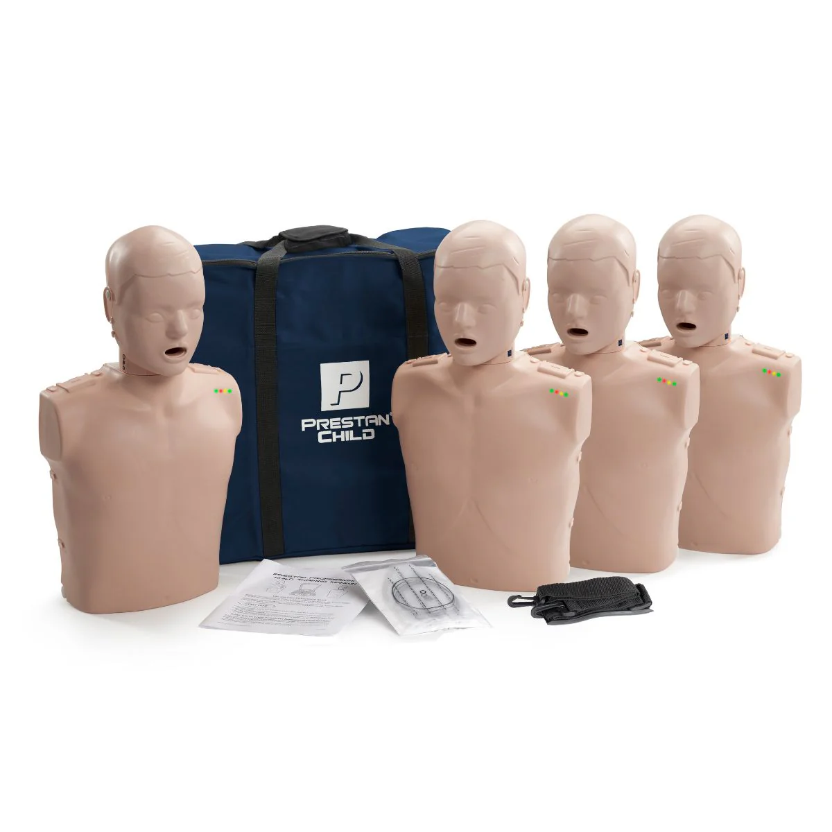 Prestan Child Training Manikins 4-pack w/ CPR Monitor - Image 3