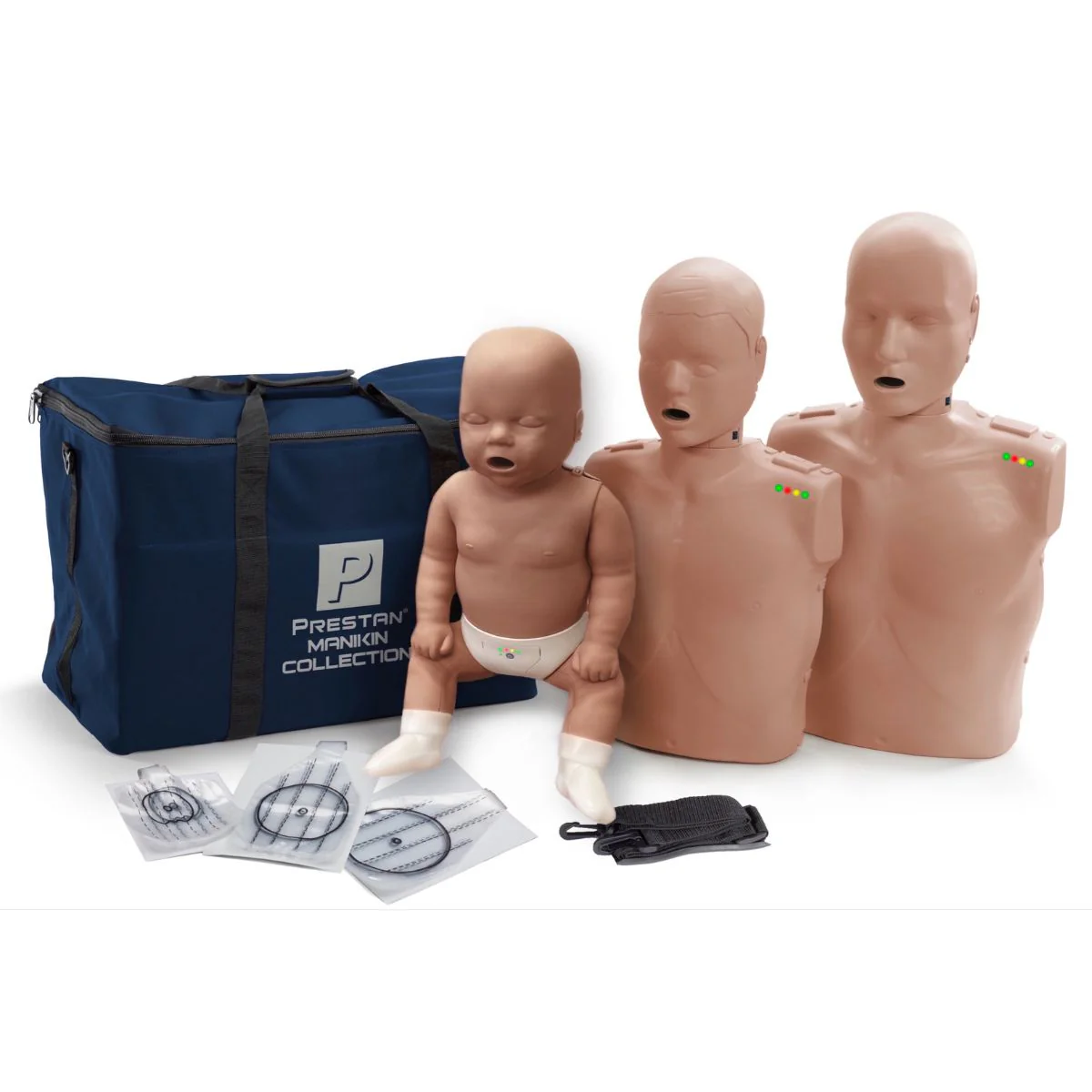 Prestan Professional Collection-(1 child/1 infant/1 adult with CPR & 10 face shields) - Image 4