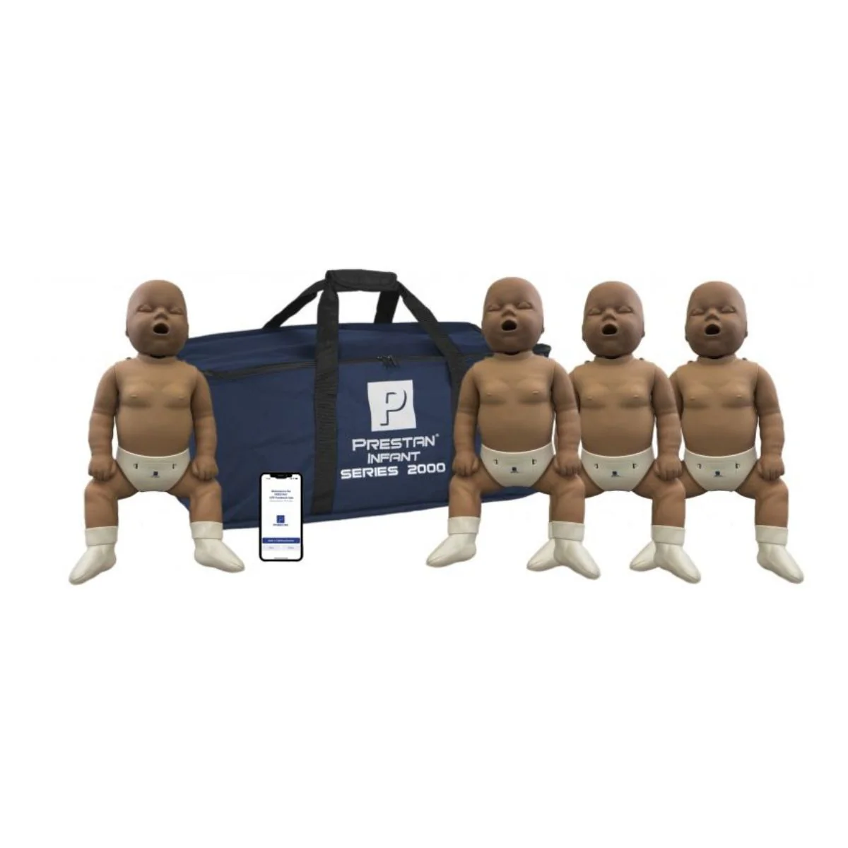 Prestan Professional Infant Series 2000 Manikin with Advanced CPR Feedback, 4-Pack - Image 2