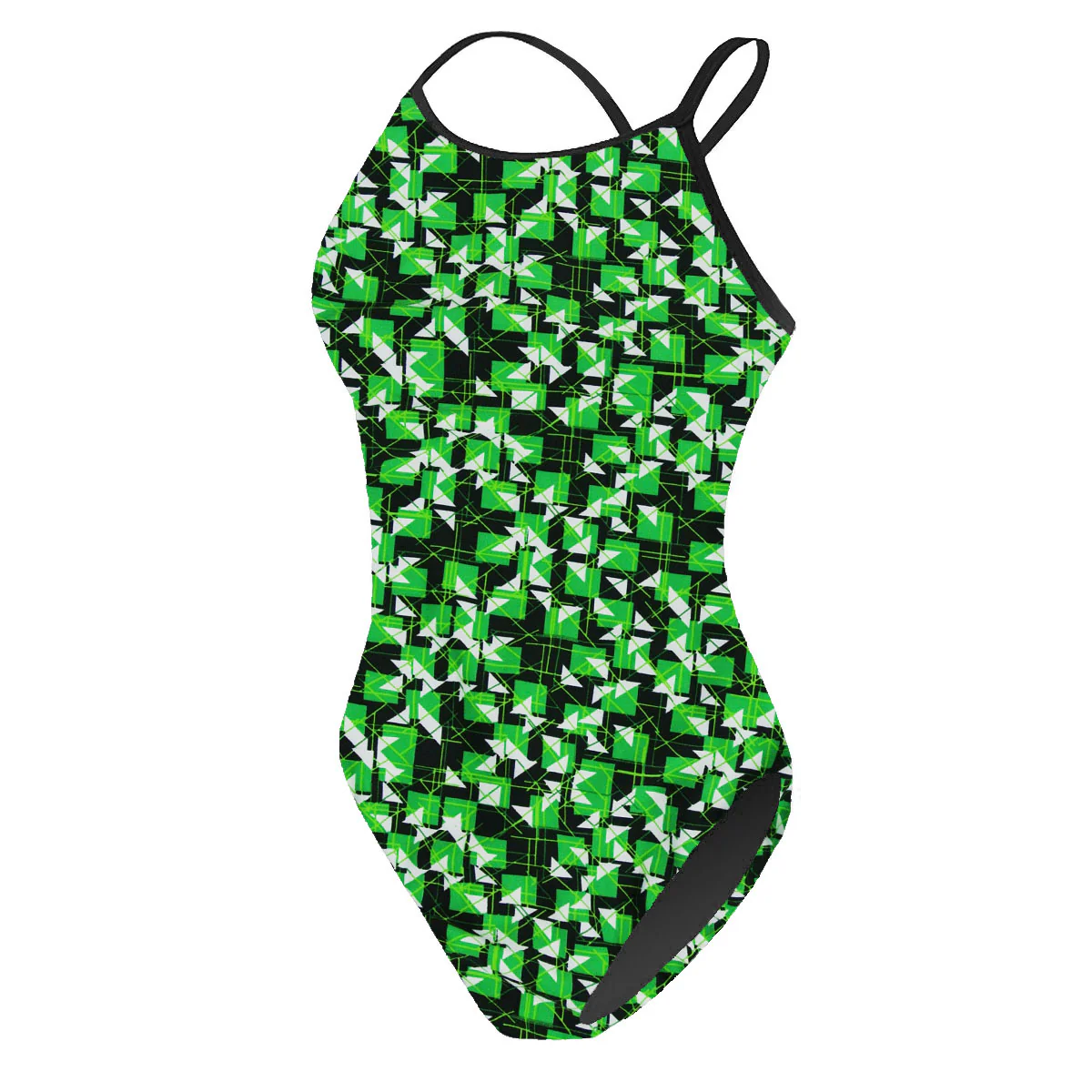 RISE Sandies Female Blueprint Poly Swimsuit - Image 2