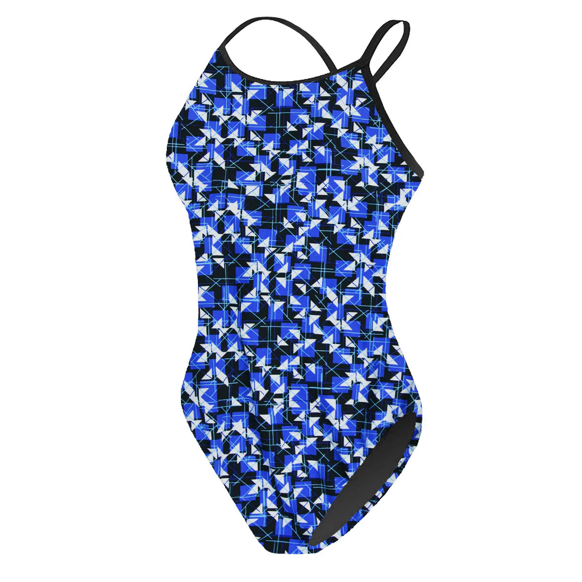 RISE Sandies Female Blueprint Poly Swimsuit - Image 4