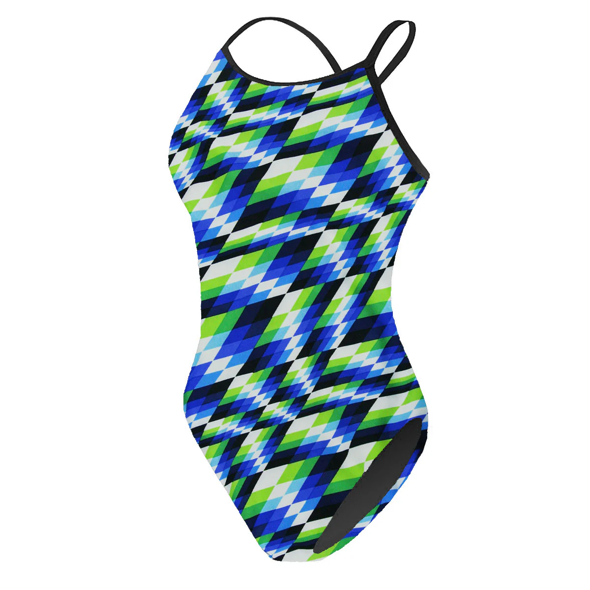 RISE Sandies Female Swerve Poly Swimsuit - Image 6
