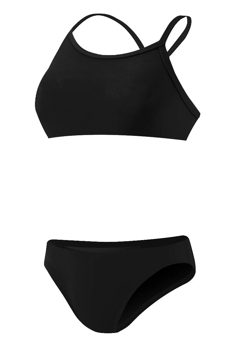 RISE Solid Poly Workout Bikini - Image 2