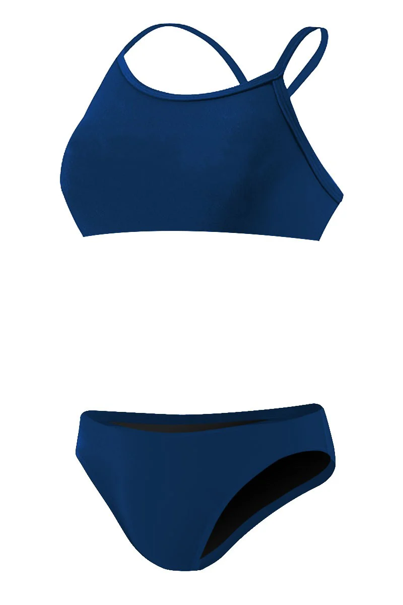 RISE Solid Poly Workout Bikini - Image 4