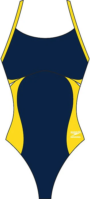Speedo Spark Splice Flyback Swimsuit - Image 3