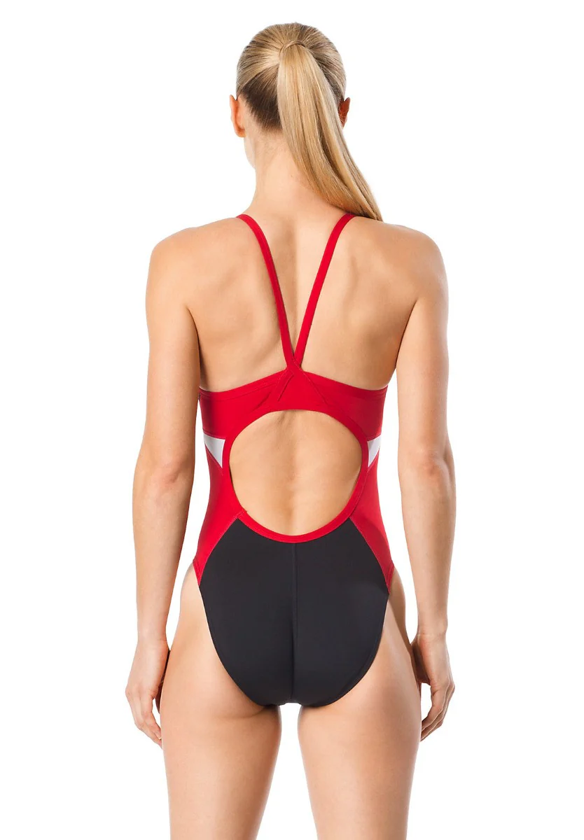 Speedo Spark Splice Flyback Swimsuit - Image 8