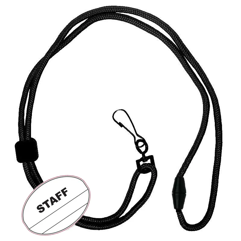 Staff Oval Name Tag Breakaway Lanyard - Image 4