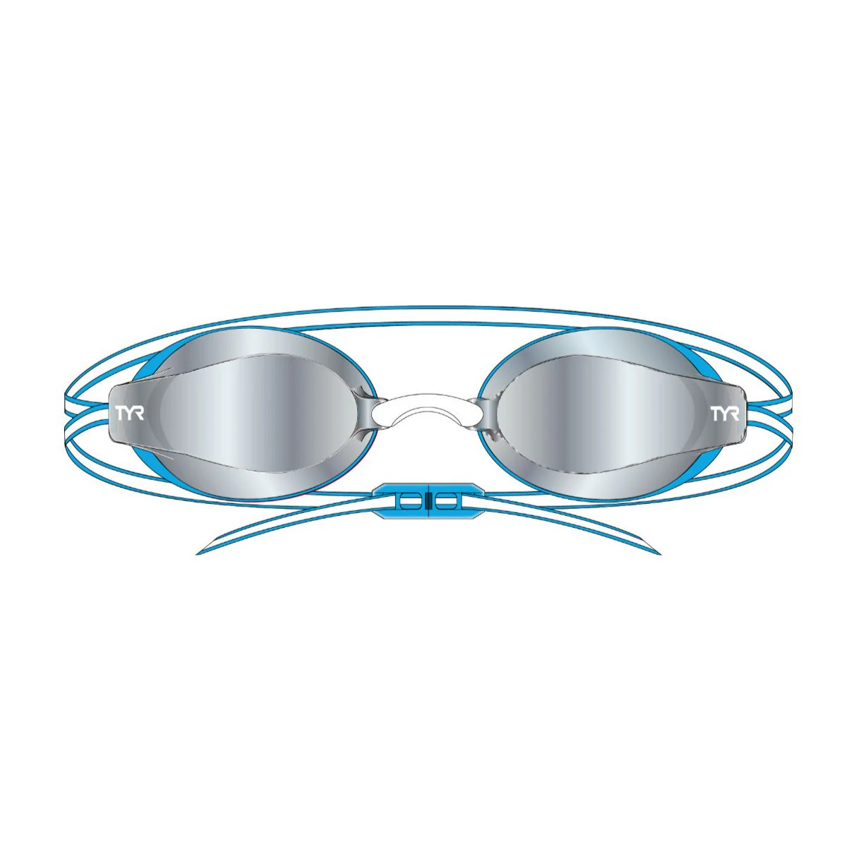 TYR BlackOps 140 EV Mirrored Women's Goggles - Image 27