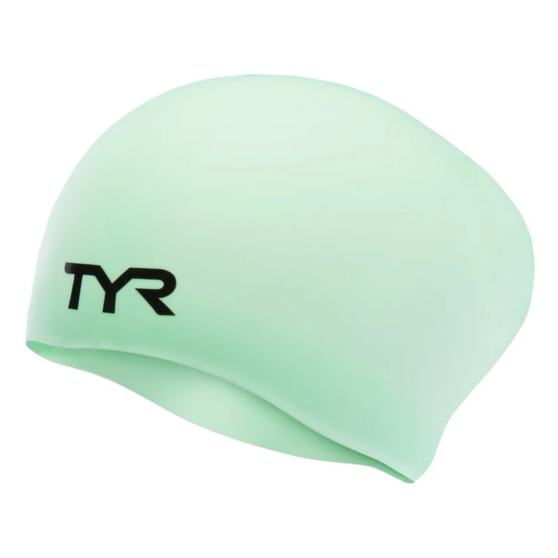 TYR Long Hair Wrinkle-free Swim Cap - Image 19