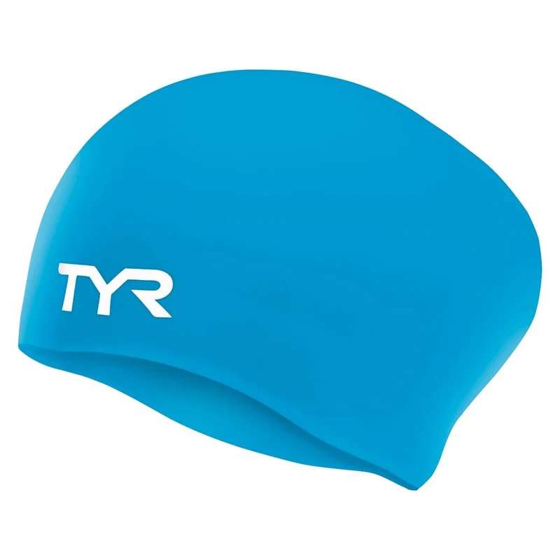 TYR Long Hair Wrinkle-free Swim Cap - Image 3