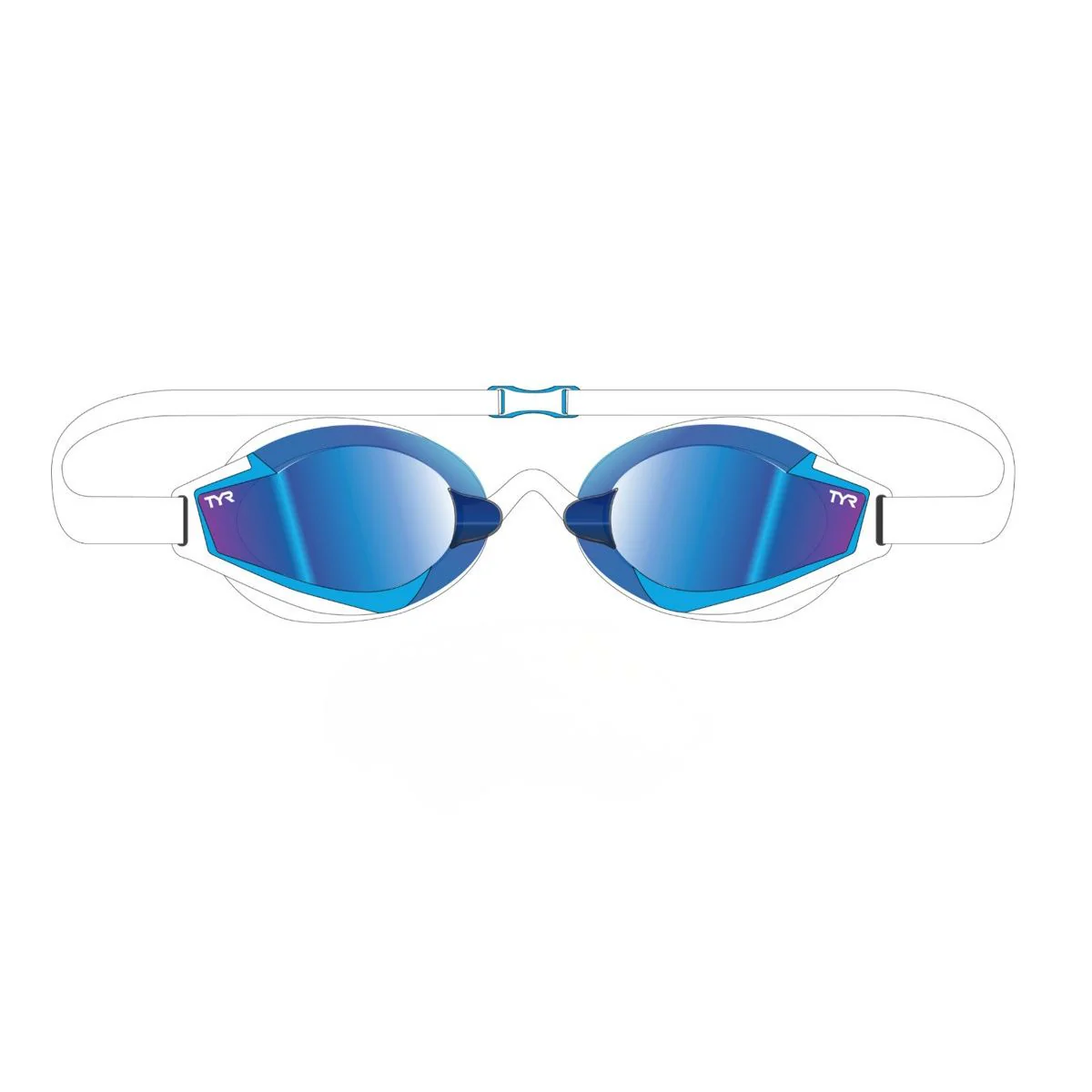 TYR Stealth-X Mirrored Goggle - Image 3