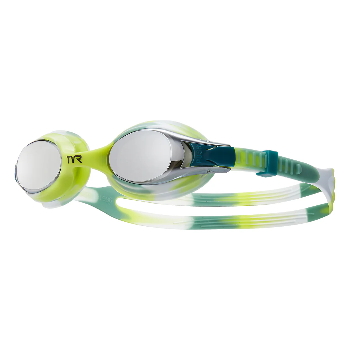 TYR Kid's Swimple Tie Dye Mirrored Goggles - Image 4