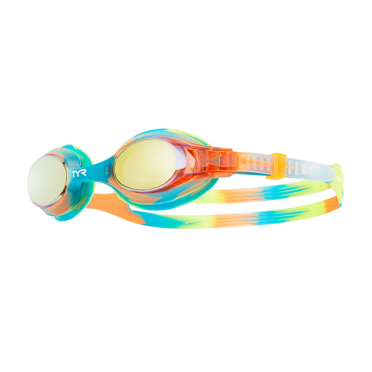 TYR Kid's Swimple Tie Dye Mirrored Goggles - Image 8