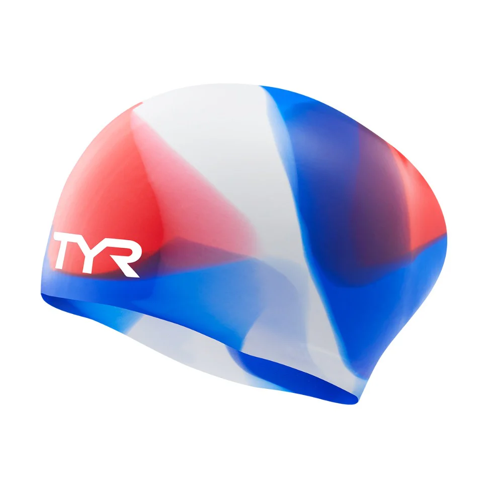 TYR Tiedye Long Hair Youth Cap - Image 7
