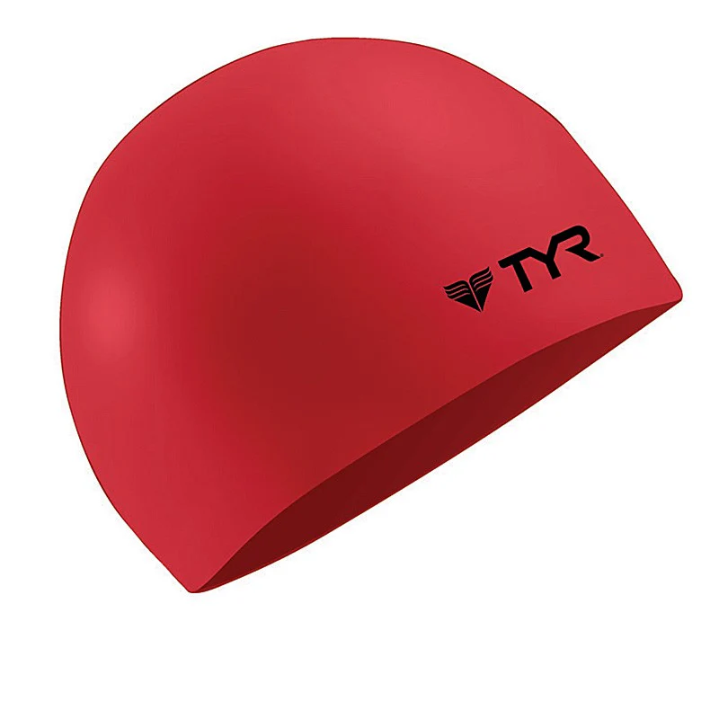 TYR Wrinkle-Free Silicone Swim Cap - Image 2