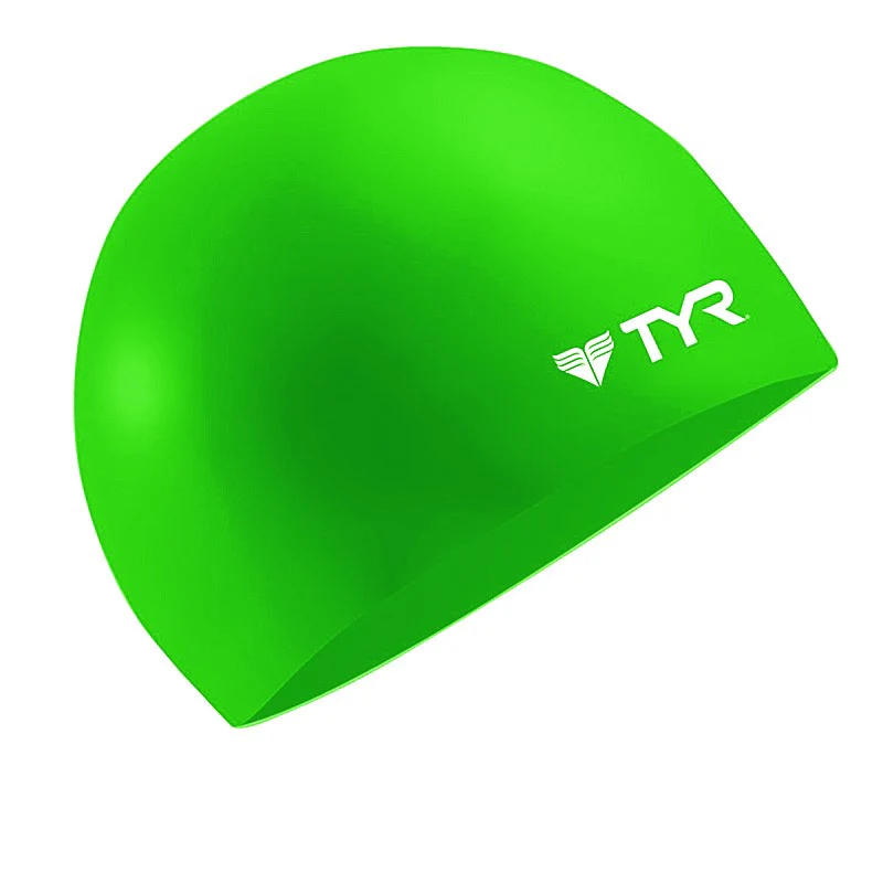 TYR Wrinkle-Free Silicone Swim Cap - Image 8
