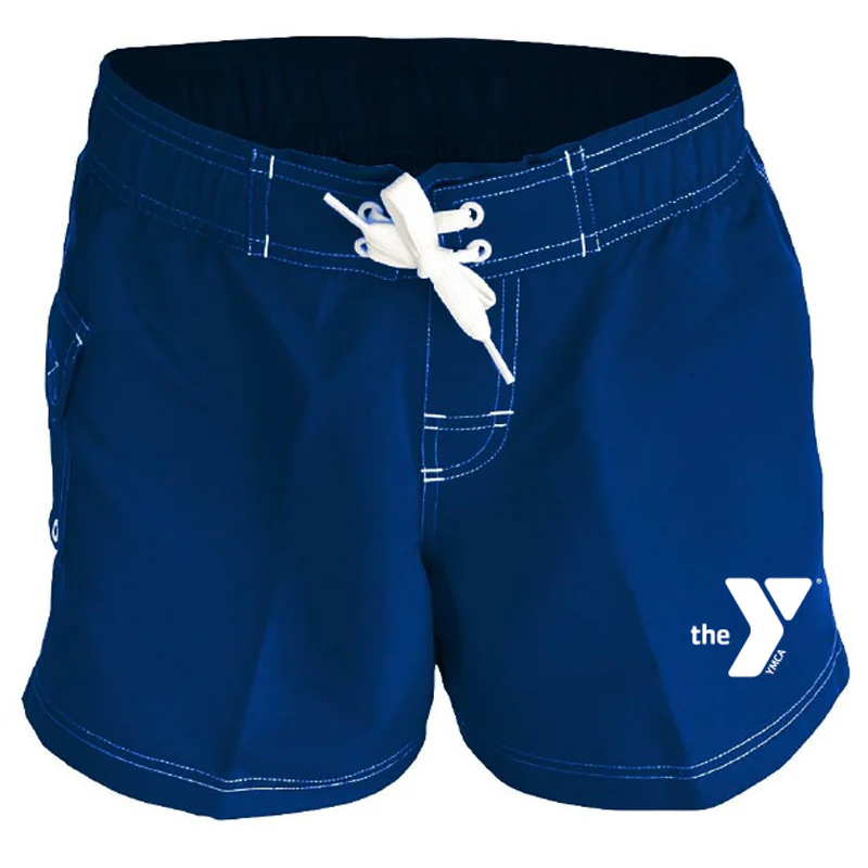 YMCA Female 5" Inseam Poly Short - Image 2