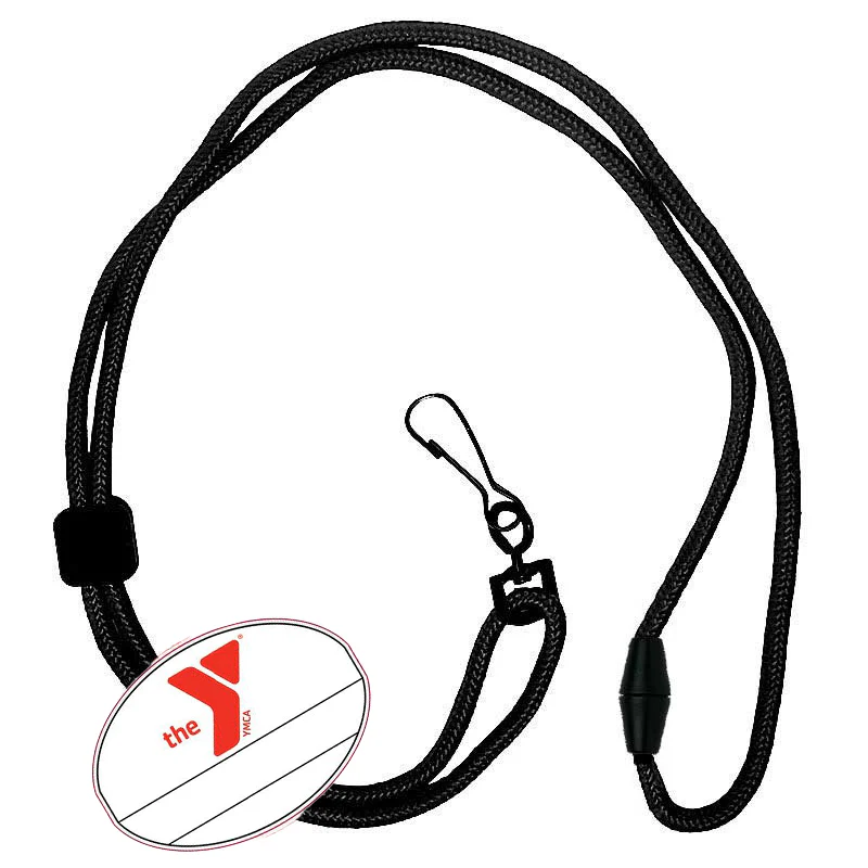 YMCA Custom Name Oval Tag Break Away Lanyard - Image 3