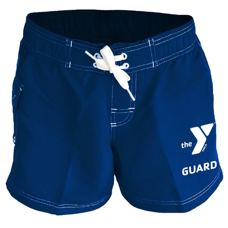 YMCA Guard Female 5" Inseam Poly Short - Image 4